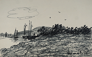 Sailing on a summer afternoon